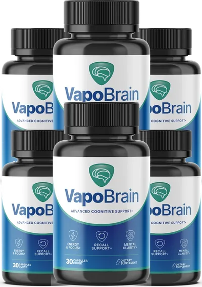 Six VapoBrain bottles